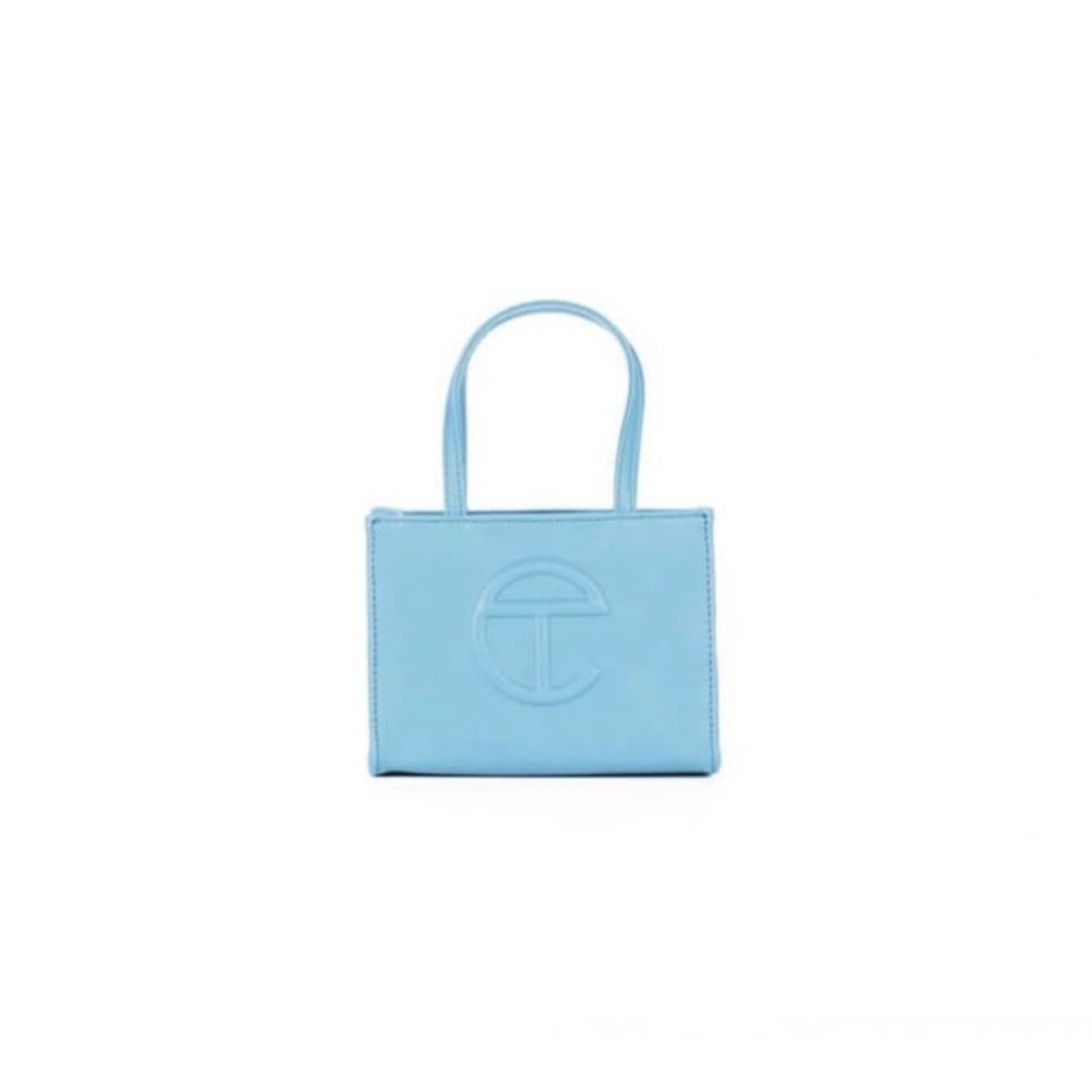 Telfar Light Blue mini bag
